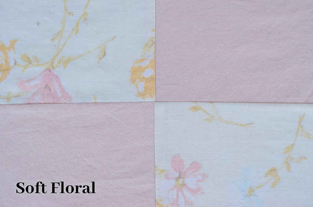 Baby Girl Quilted Lovey | Minky Baby Blanket in Lily's Collection