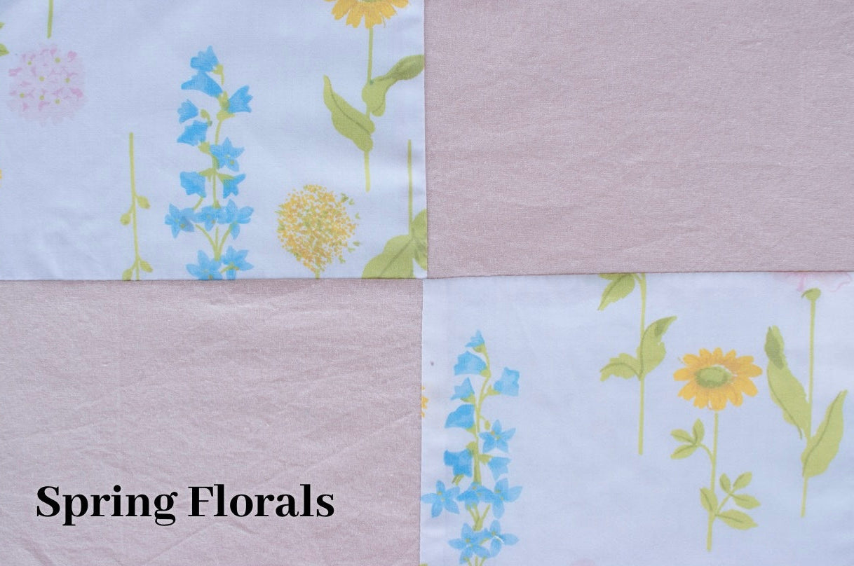 Baby Girl Quilted Lovey | Minky Baby Blanket in Lily's Collection