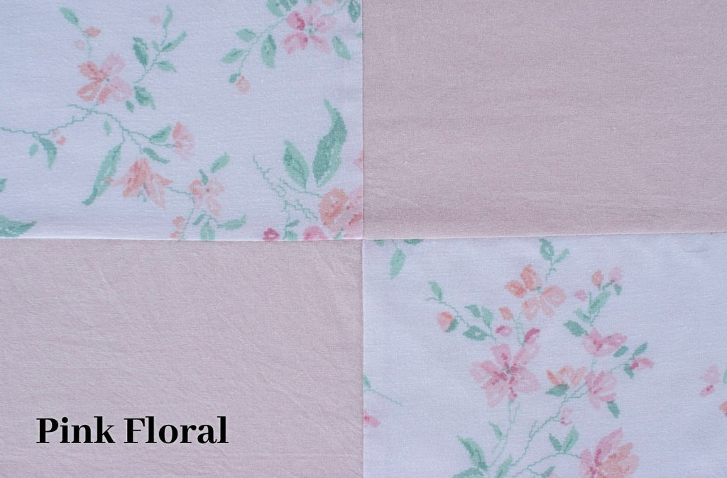 Baby Girl Quilted Lovey | Minky Baby Blanket Isabella's Collection